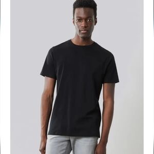 Robert Barakett T Shirt Short Sleeve Black Sz M Exc Condition